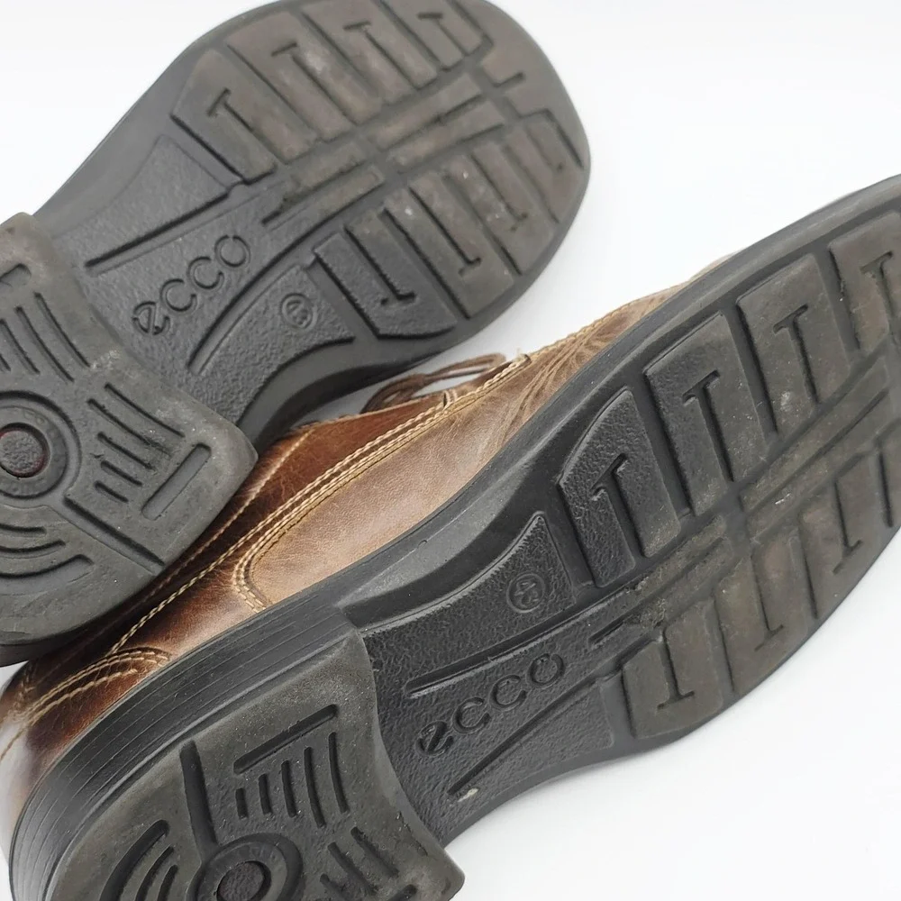 ECCO Helsinki Bike Toe Oxford‎ Mens 43 Brown Good